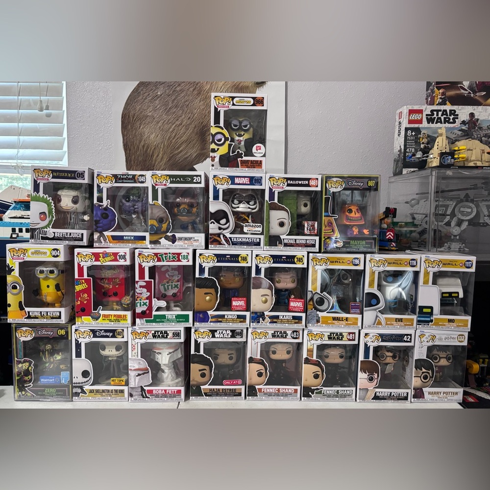 Funko Pop Vinyl Figure Collection